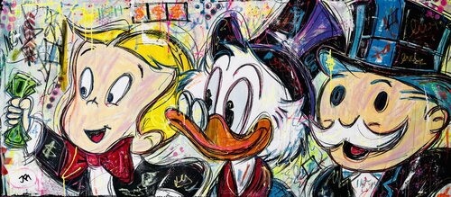 Hustlers van Jose Rivera, Schilderij te koop op Singulart