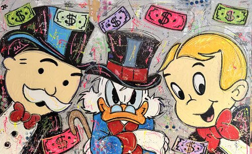 Power and Fortune de Jose Rivera, Pintura a la venta en Singulart