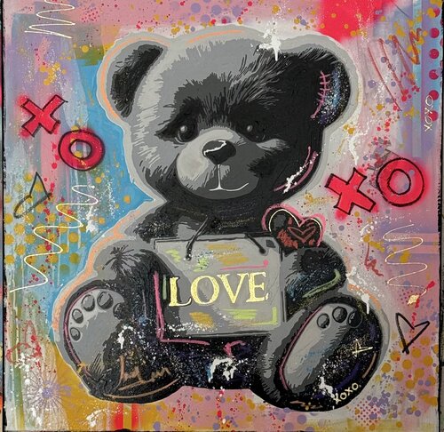 Signed with Love de Jose Rivera, Pintura a la venta en Singulart