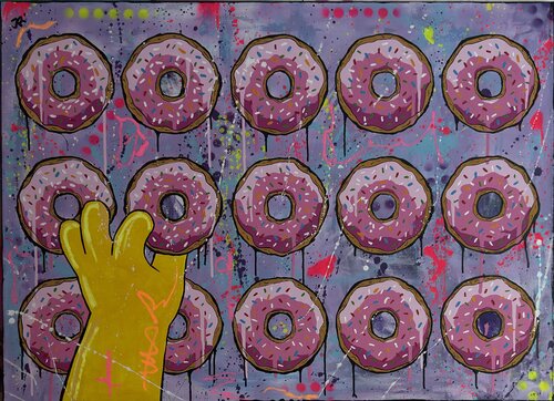 Pick One de Jose Rivera, Pintura a la venta en Singulart