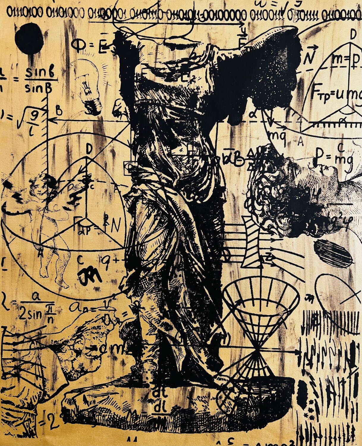 Gold Winged Victory no 4 Jose Rivera