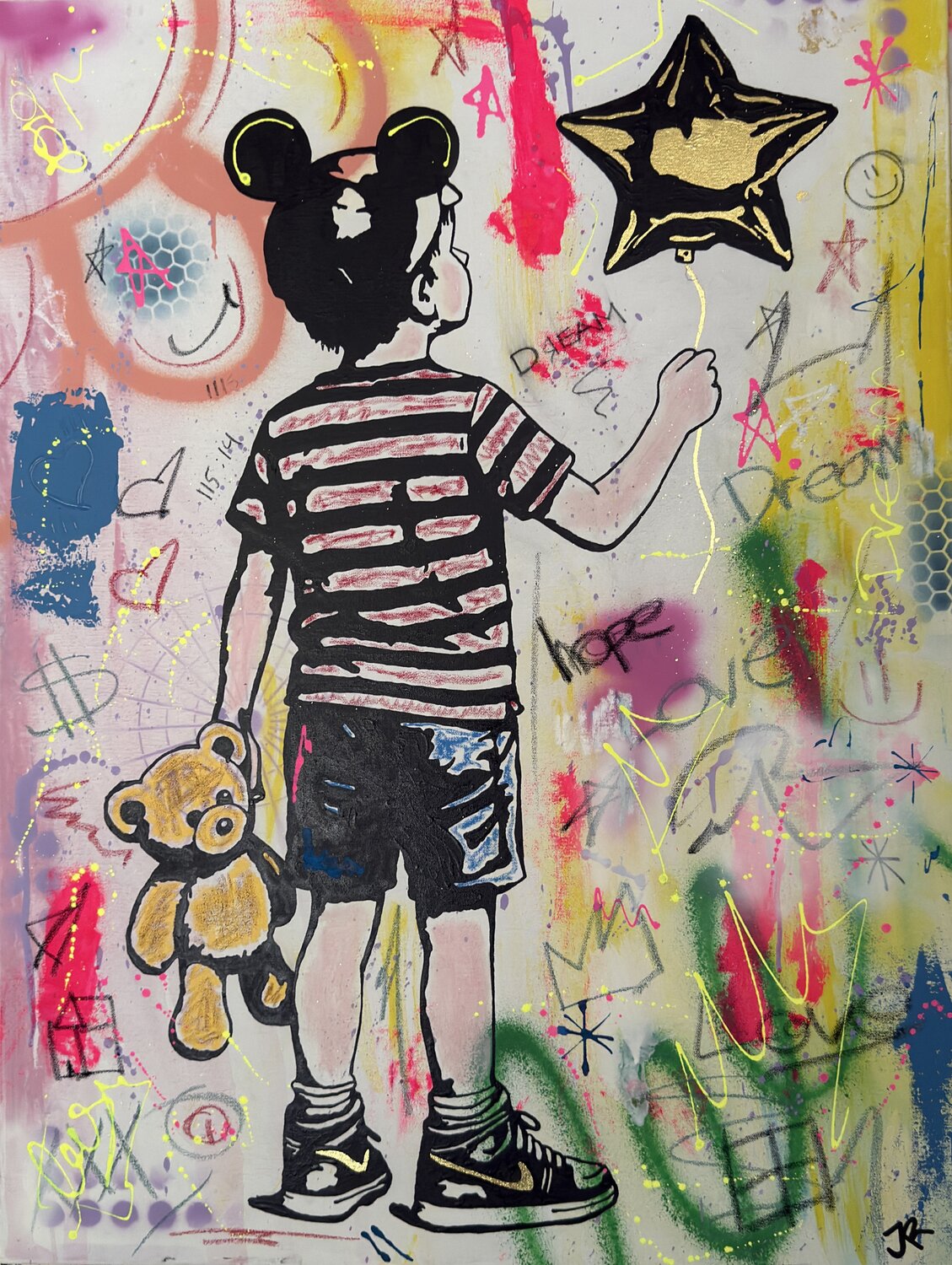 Wish upon a star Jose Rivera Original painting for sale