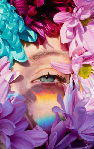 Your Eye Is A Diamond ii di DAVID SHEPHERD, Pittura in vendita su Singulart