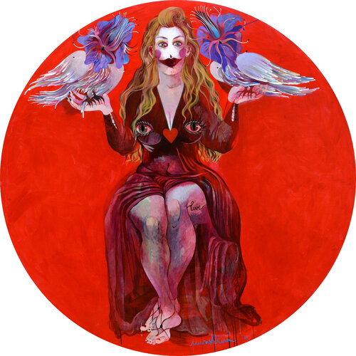 "Love" van Nina Murashkina, Schilderij te koop op Singulart