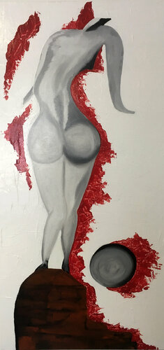 À en perdre la tête par Rose Mary Vallas, Peinture en vente sur Singulart