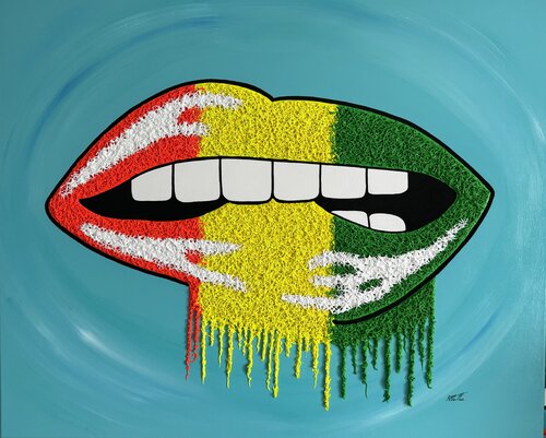 Plaisir et Gourmandise " holiday Smile" von Rose Mary Vallas, Malerei kaufen auf Singulart