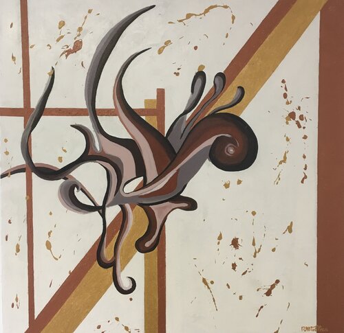 Masque et inconscience di Rose Mary Vallas, Pittura in vendita su Singulart