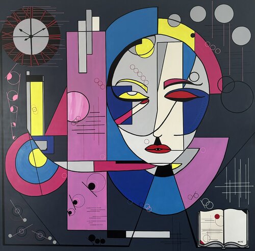 Nous n'avons pas de crédit sur le temps di Rose Mary Vallas, Pittura in vendita su Singulart