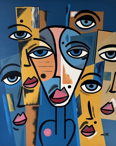 Les potins di Rose Mary Vallas, Pittura in vendita su Singulart