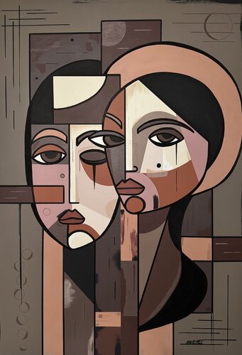 I mitera van Rose Mary Vallas, Schilderij te koop op Singulart