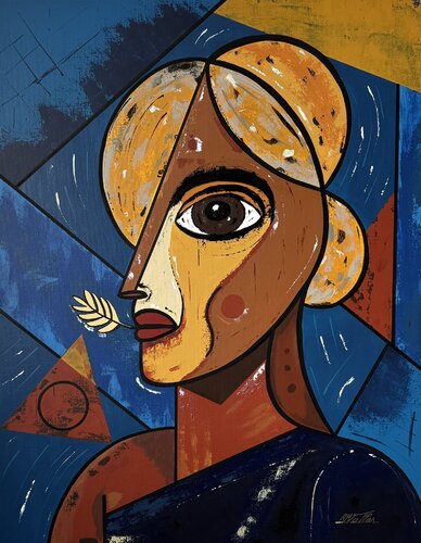 Le souffle et la grâce von Rose Mary Vallas, Malerei kaufen auf Singulart