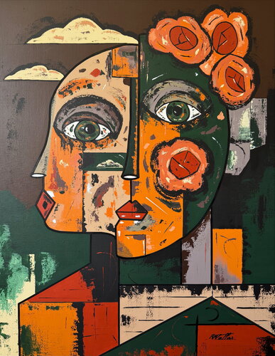 Similitudes dissonantes di Rose Mary Vallas, Pittura in vendita su Singulart