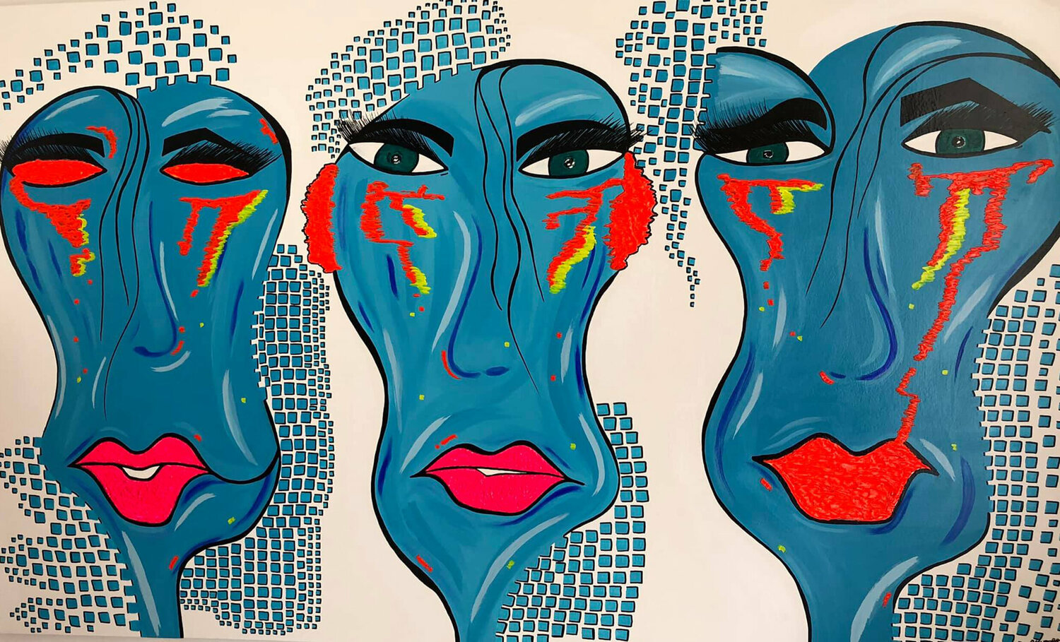 Autoportrait je ne vois rien, je n'entend rien, je ne dis rien by Rose Mary Vallas (2020 Autoportrait je ne vois rien, je n'entend rien, je ne dis rien by Rose Mary Vallas (2020