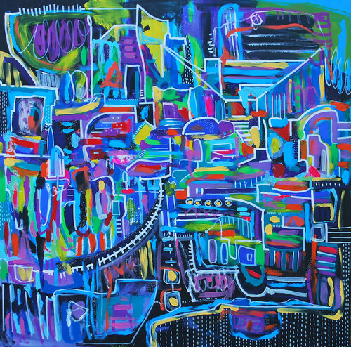 Transformation par Aasiri Wickremage, Peinture en vente sur Singulart