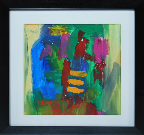 A little bit of tropics di Aasiri Wickremage, Pittura in vendita su Singulart