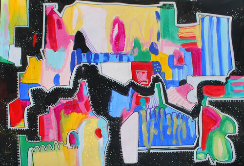 Far across van Aasiri Wickremage, Werk op papier te koop op Singulart