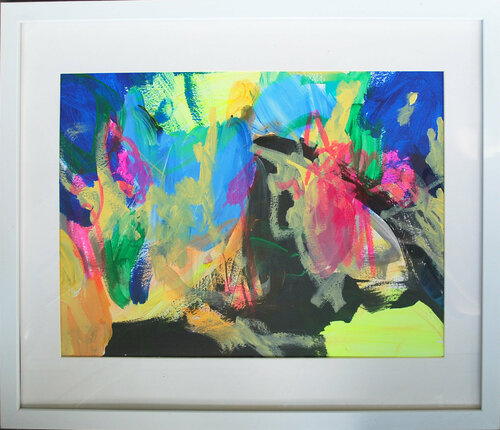 Floating on a cloud di Aasiri Wickremage, Opera su carta in vendita su Singulart