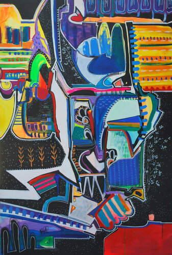 So many reasons to stop dreaming di Aasiri Wickremage, Pittura in vendita su Singulart