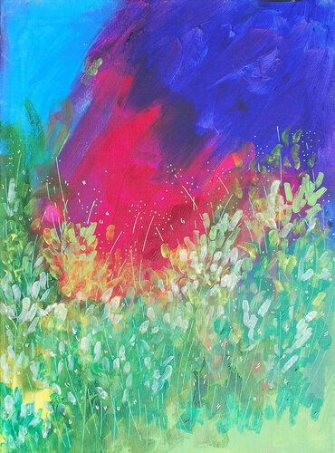Pretty winds di Aasiri Wickremage, Pittura in vendita su Singulart