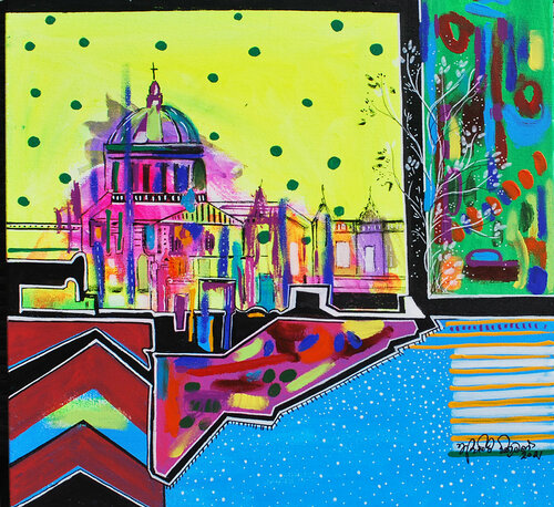 "Is that Paul?" di Aasiri Wickremage, Pittura in vendita su Singulart