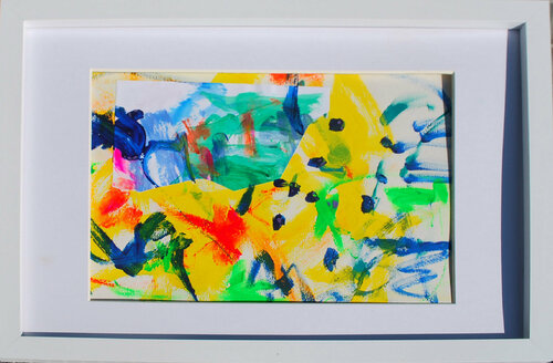 Todays colours di Aasiri Wickremage, Opera su carta in vendita su Singulart