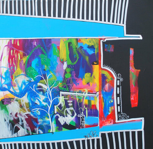 Gateway van Aasiri Wickremage, Schilderij te koop op Singulart