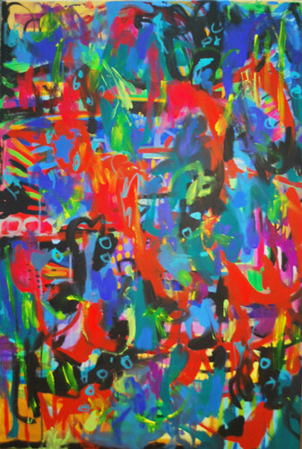 Emotions van Aasiri Wickremage, Schilderij te koop op Singulart