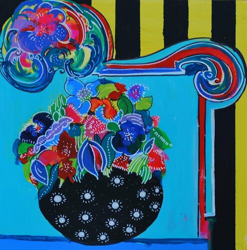 Pot of luck 02 van Aasiri Wickremage, Schilderij te koop op Singulart