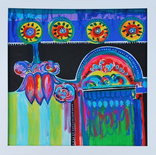 Entrance van Aasiri Wickremage, Schilderij te koop op Singulart