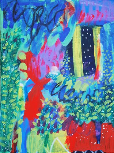 Memories of spring 02 van Aasiri Wickremage, Schilderij te koop op Singulart