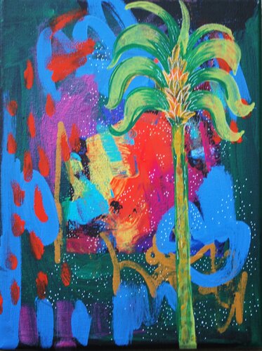 Standing tall van Aasiri Wickremage, Schilderij te koop op Singulart