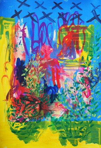 Serenity van Aasiri Wickremage, Werk op papier te koop op Singulart