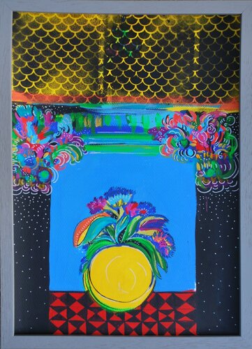 How you recieve van Aasiri Wickremage, Schilderij te koop op Singulart