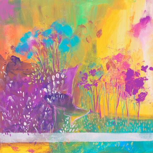 After the rain van Aasiri Wickremage, Schilderij te koop op Singulart