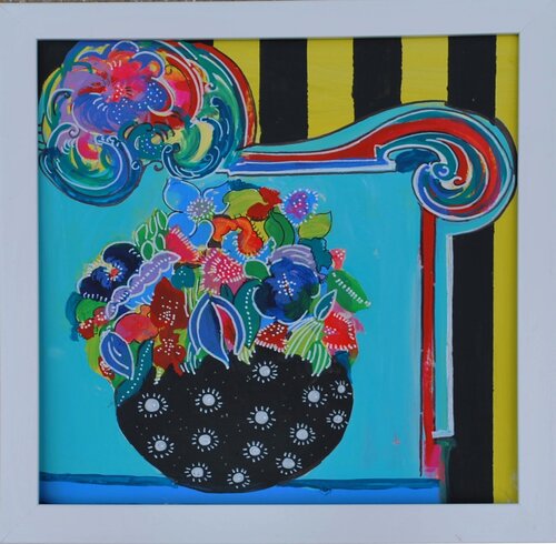 Pot of luck 03 van Aasiri Wickremage, Schilderij te koop op Singulart