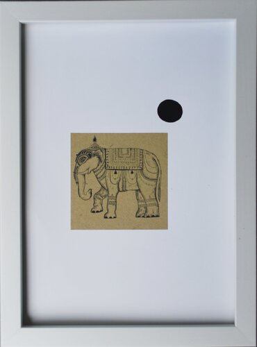 Elephant walk van Aasiri Wickremage, Schilderij te koop op Singulart