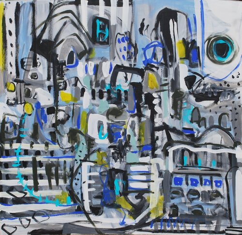 "Dusk before dawn" -sale van Aasiri Wickremage, Schilderij te koop op Singulart