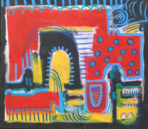 All at once painting van Aasiri Wickremage, Schilderij te koop op Singulart