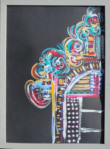Entrance van Aasiri Wickremage, Schilderij te koop op Singulart