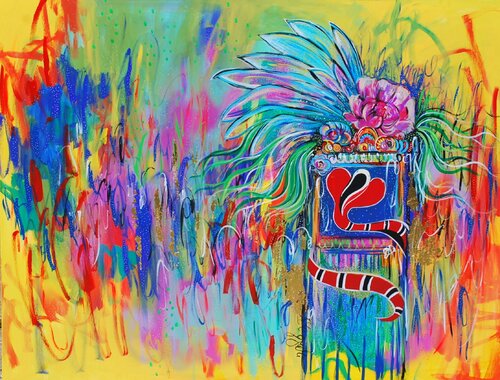 Guardian di Aasiri Wickremage, Pittura in vendita su Singulart