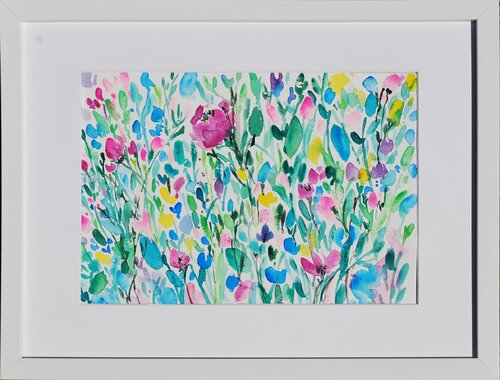 Summer roses van Aasiri Wickremage, Schilderij te koop op Singulart