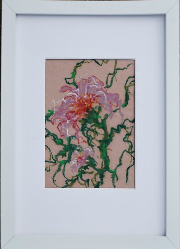 Spring blooms series  - 01 by Aasiri Wickremage, Work on Paper for Sale on Singulart