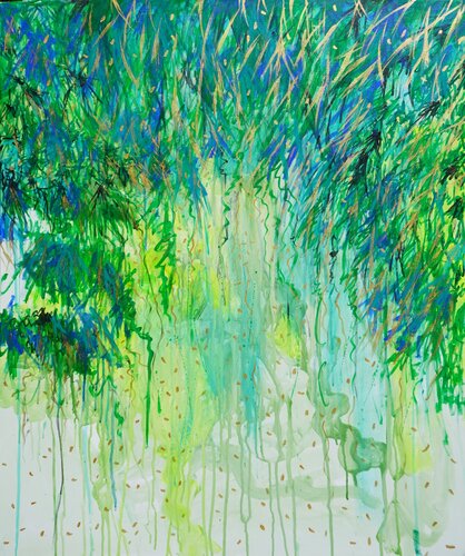 Tranquil di Aasiri Wickremage, Pittura in vendita su Singulart