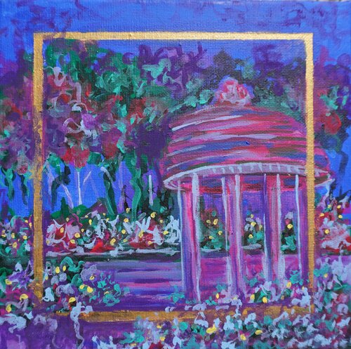 Surrey Hills 01 di Aasiri Wickremage, Pittura in vendita su Singulart