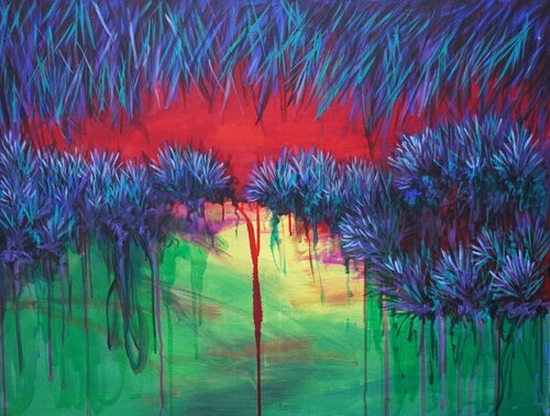 Season s in Limbo di Aasiri Wickremage, Pittura in vendita su Singulart