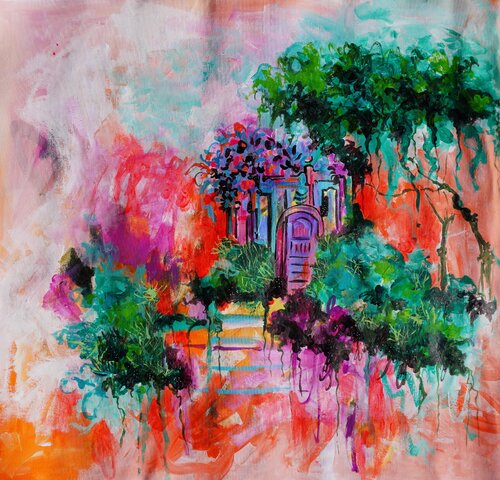 Flourish in Time by Aasiri Wickremage, Painting for Sale on Singulart