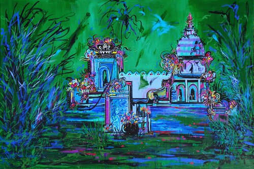 Whispers of the Earth by Aasiri Wickremage, Painting for Sale on Singulart