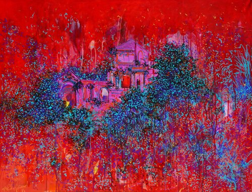 Last Glow by Aasiri Wickremage, Painting for Sale on Singulart