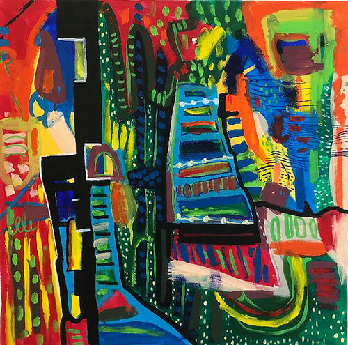 Do my own thing van Aasiri Wickremage, Schilderij te koop op Singulart