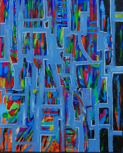 abstraction di Aasiri Wickremage, Pittura in vendita su Singulart